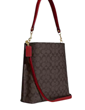 Coach Mollie Bucket Bag In Signature Canvas Brixton Baker
