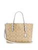 Coach Mollie Tote 25 In Signature Canvas