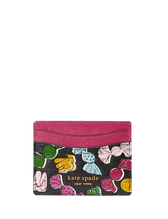 Kate Spade New York Morgan Leopard Small Compact Wallet