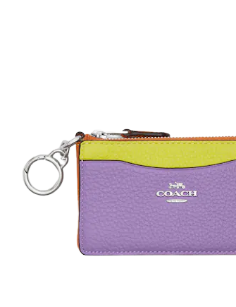 Coach Multifunction Card Case In Colorblock | Brixton Baker