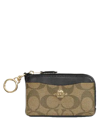 Coach Multifunction Card Case In Signature Canvas | Brixton