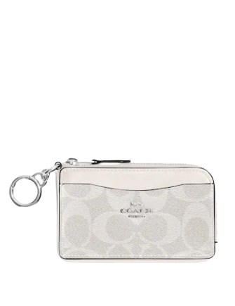 Coach Multifunction Card Case In Signature Canvas | Brixton Baker