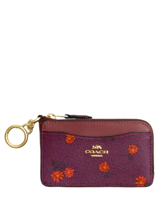 Coach Multifunction Card Case With Country Floral Print | Brixton Baker