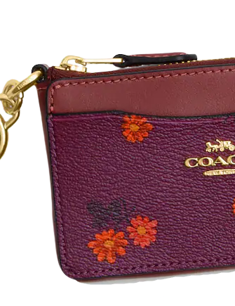 Coach Multifunction Card Case With Country Floral Print | Brixton Baker