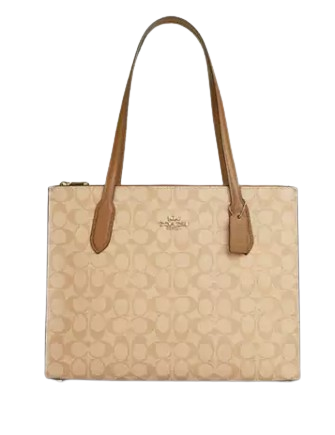 Coach signature top avenue tote
