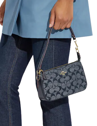 Coach Nolita 19 In Signature Chambray