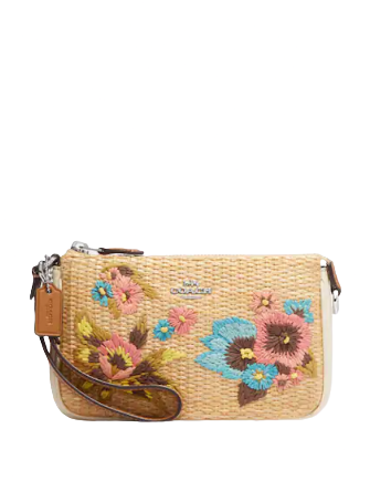 Coach Nolita 19 With Floral Embroidery