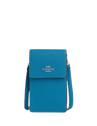 COACH★North/South Phone Crossbody (追跡付き) C6884 COACH North/South Phone Crossbody Black C6884 outlet New JPN
