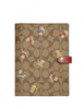 Coach Notebook In Signature Canvas With Cat Mittens Print