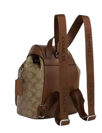 Coach Pace Backpack In Signature Canvas