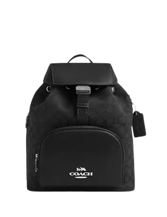Coach Pace Large Backpack In Signature Jacquard Coach Pace Large Backpack In Signature Jacquard