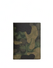 Coach Passport Case In Signature Canvas With Camo Print