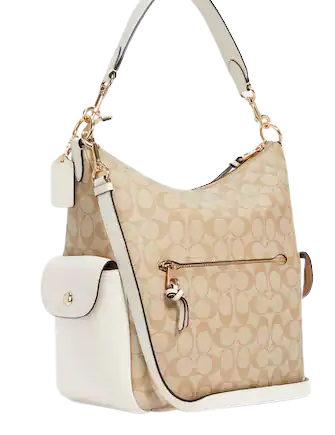 Coach Pennie Shoulder Bag In Signature Canvas