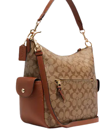 Coach Pennie Shoulder Bag In Signature Canvas