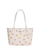 Coach Small City Tote With Snail Print