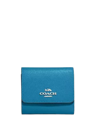 Coach Zip Card Case In Signature Canvas With Bee Print | Brixton Baker