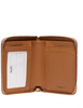 Coach Small Zip Around Wallet In Signature Jacquard