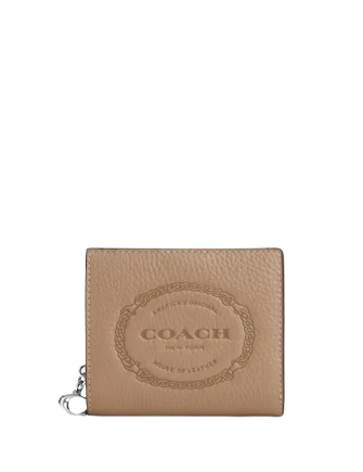 Coach Snap Wallet With Coach Heritage