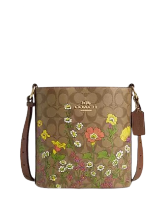 Coach Sophie Bucket Bag In Signature Canvas With Floral Print