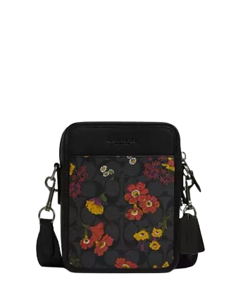Coach Sullivan Crossbody In Signature Canvas With Floral Print