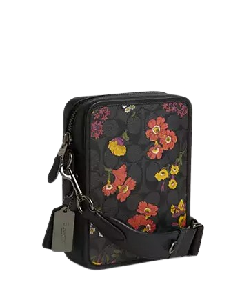 Coach Sullivan Crossbody In Signature Canvas With Floral Print