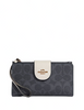 Coach Tech Wallet In Colorblock Signature Canvas