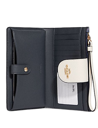 Coach Tech Wallet In Colorblock Signature Canvas