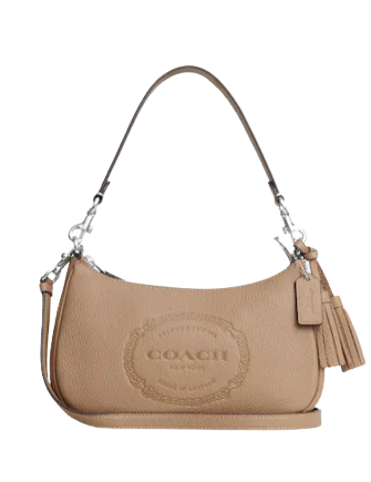 Coach Teri Shoulder Bag With Coach Heritage | Brixton Baker