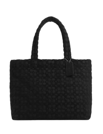 Coach Tote In Signature Terry