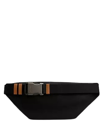 Coach Track Belt Bag In Colorblock Signature Canvas