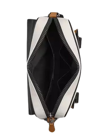 Coach Track Crossbody In Colorblock Signature Canvas