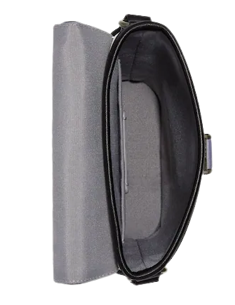 Coach Track Small Flap Crossbody In Colorblock Signature Canvas