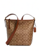 Coach Val Duffle In Signature Canvas
