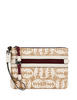 Coach Vale Gallery Pouch In Signature Canvas With Rexy By Guang Yu