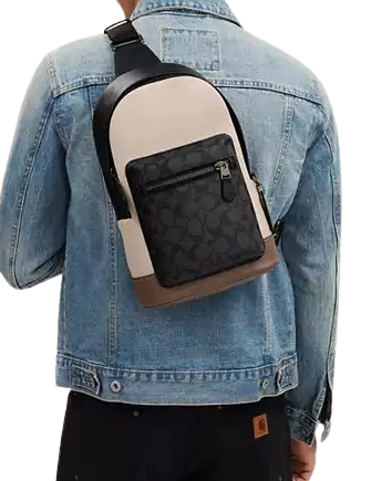 Coach West Pack In Colorblock Signature Canvas | Brixton Baker Coach West Pack In Colorblock Signature Canvas | Brixton Baker