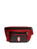 Coach Westway Belt Bag In Colorblock Signature Canvas With Coach Patch