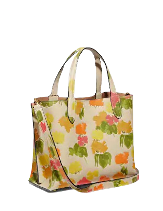 Coach Willow Tote 24 With Floral Print