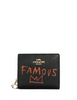 Coach X Jean Michel Basquiat Snap Wallet