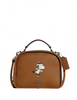 Coach Coach X Peanuts Lunch Pail With Snoopy Ice Skate Motif