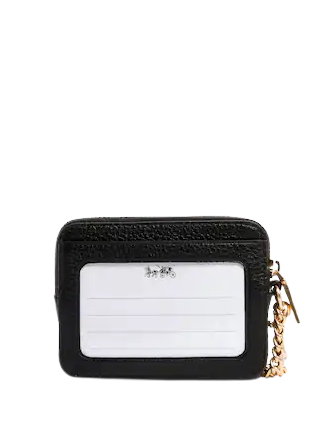 Coach Zip Card Case