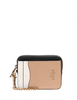 Coach Zip Card Case In Colorblock