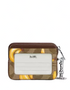 Coach Zip Card Case In Signature Canvas With Banana Print