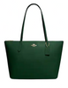Coach Zip Top Tote