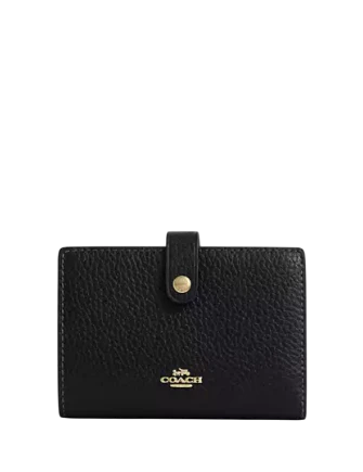 Coach 2 In 1 Wallet Black
