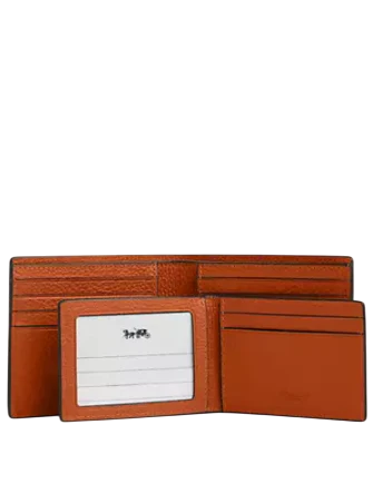 Coach 3 In 1 Wallet In Signature Leather Toffee