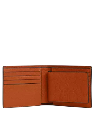 Coach 3 In 1 Wallet In Signature Leather Toffee