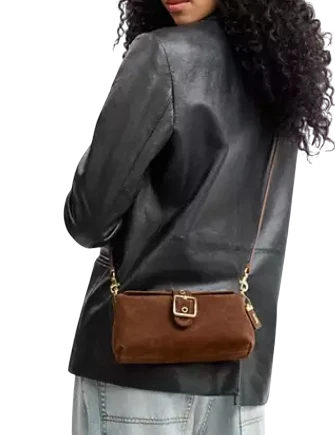 Coach Abbie Shoulder Bag Warm Brown