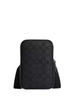 Coach Aden Crossbody Bag In Signature Canvas Charcoal Black