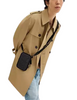 Coach Aden Crossbody Bag In Signature Canvas Charcoal Black