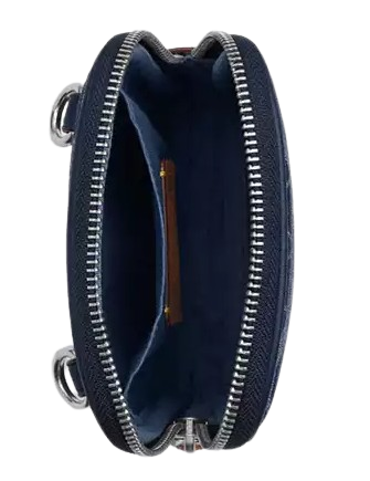 Coach Aden Crossbody Bag In Signature Denim Deep Blue
